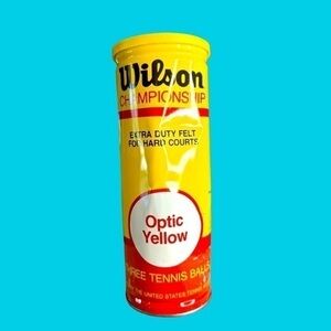 Vintage Wilson Extra Duty tennis balls